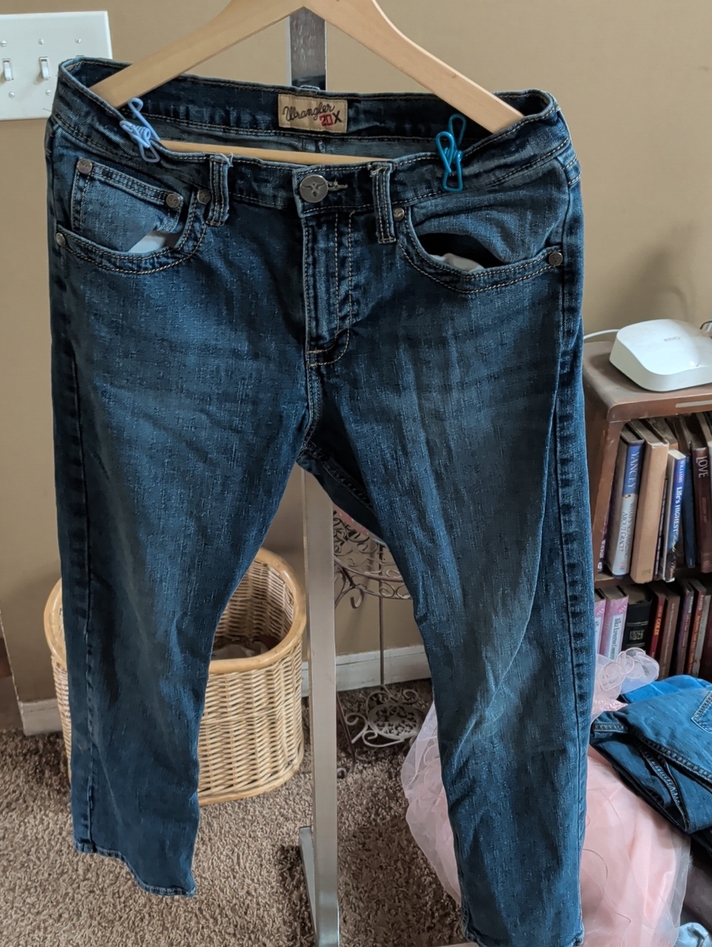 Wrangler Indigo Relaxed Fit Men's Jeans 32-30